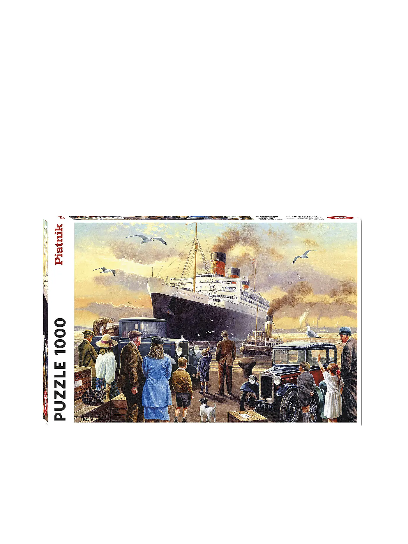 PIATNIK | Puzzle - Walsh - R.M.S. Queen Mary 1000 Teile | 